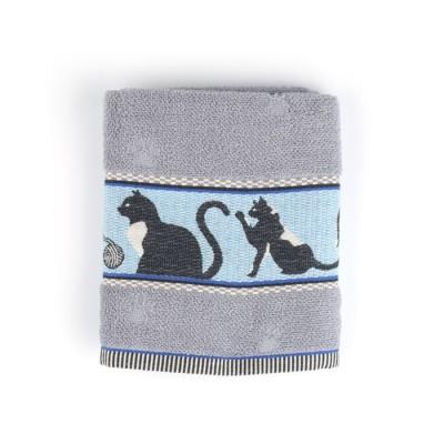 Handdoek Cats Grey