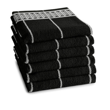 Handdoek Jules Anthracite – set van 6