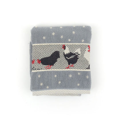 Handdoek Kip Grijs