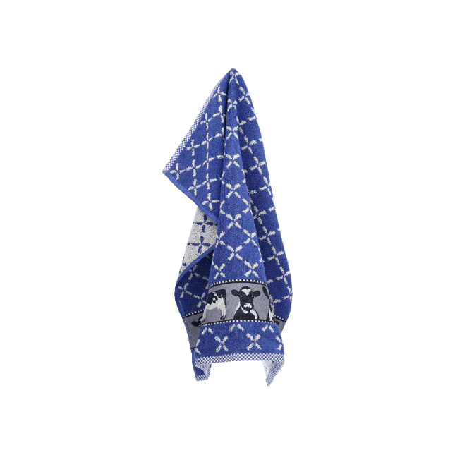 Handdoek Koe Koningsblauw