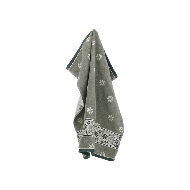 Handdoek Belle Fleur Dark Green