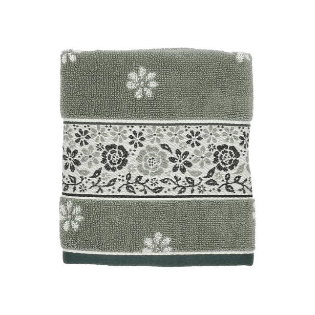 Handdoek Belle Fleur Dark Green