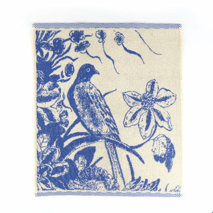 Handdoek Delfts Blue Bird Royal Blue
