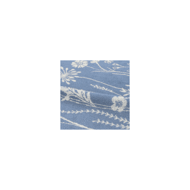 Handdoek Wild Flowers Grijs Blauw