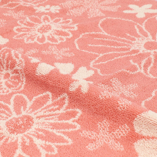 Handdoek Flowerbed Roze