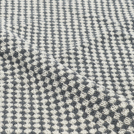Handdoek Small Check Antraciet