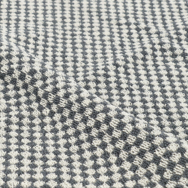 Handdoek Small Check Antraciet