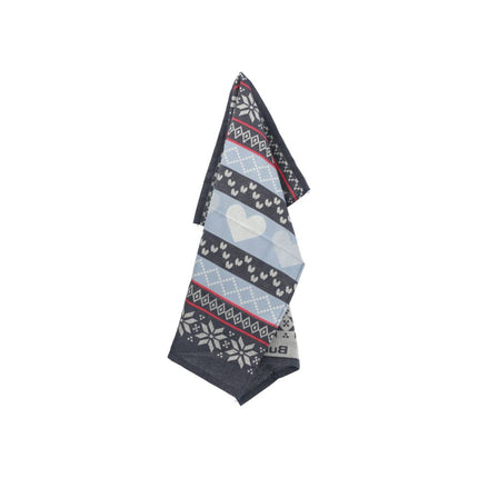 Handdoek & Theedoek Winter Donkerblauw