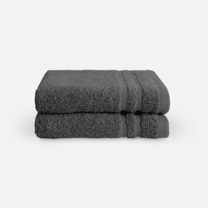 Byrklund Gastendoek Bath Basics Antraciet set van 2