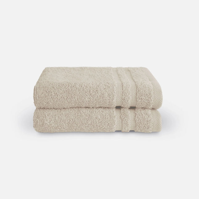 Byrklund Gastendoek Bath Basics Beige set van 2