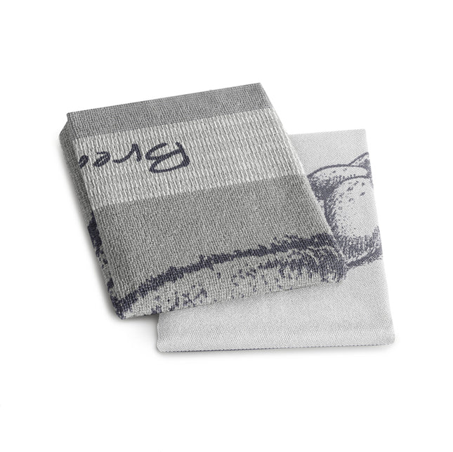 Theedoek Bread Grey