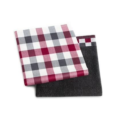 Handdoek Carre Anthracite
