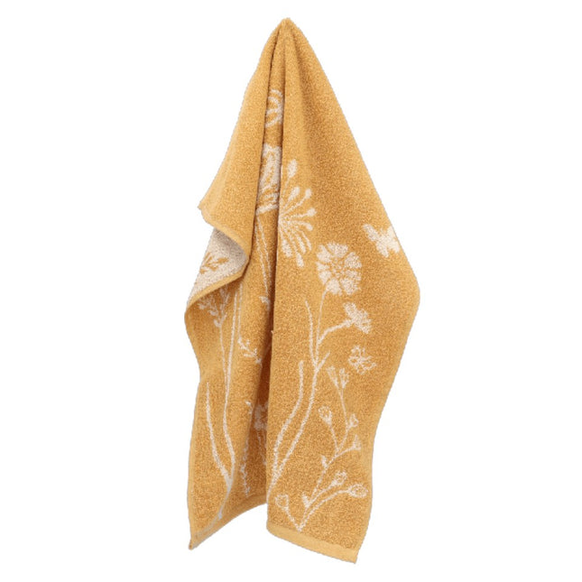 Handdoek Wild Flowers Geel