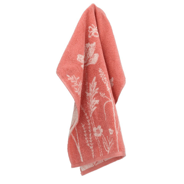 Handdoek Wild Flowers Pink