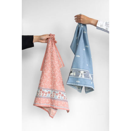 Handdoek Schaap Grijsblauw