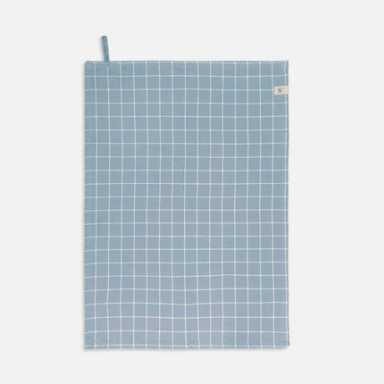 Walra Keukenset Dry w. Cubes Uni, Stripes & Blocks Jeans Blauw