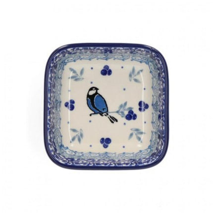 Vierkant Schaaltje Blue Bird 170 ML