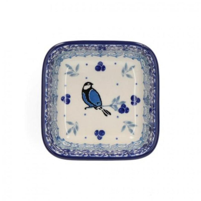 Vierkant Schaaltje Blue Bird 170 ML