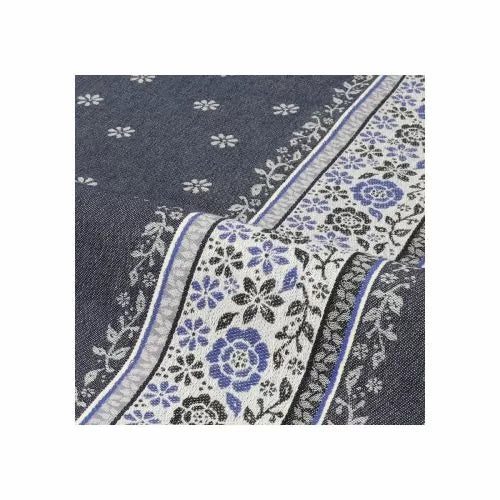 Theedoek Belle Fleur Dark Blue