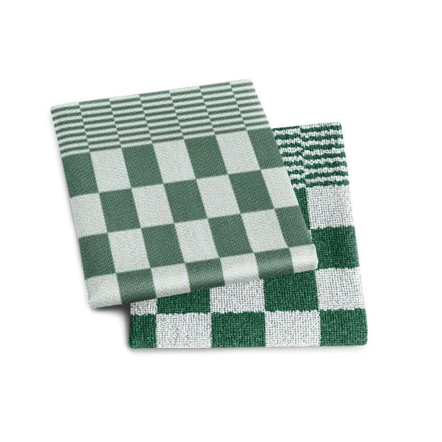 Set Handdoek+theedoek barbeque Green