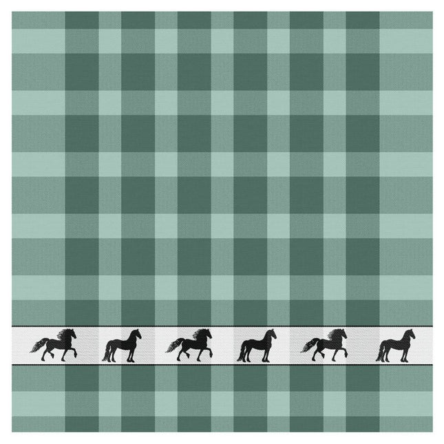 Theedoek Shanti Green