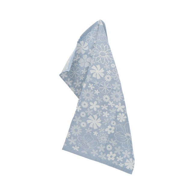 Theedoek Flowerbed Dark Green