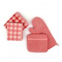 Ovenwant Small Check Red