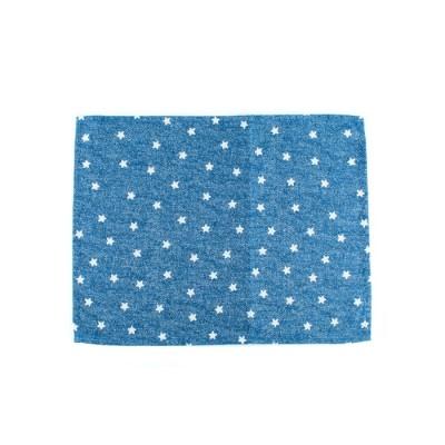 2 Placemats White Stars